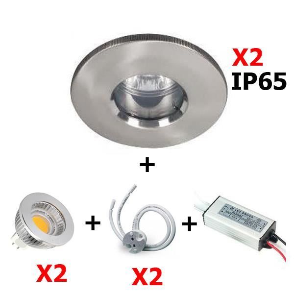 kit de 2 encastrables led 5w ip65 12v blanc chaud achat kit de 2 encastrables led 5w ip65 12v blanc chaud achat