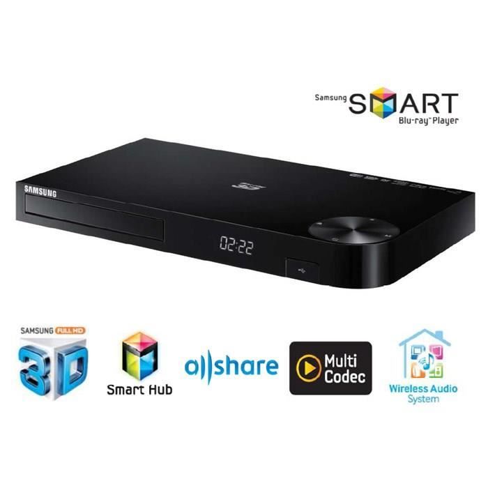 SAMSUNG BD H6500 Lecteur Blu ray 3D DVD Smart TV WiFi lecteur blu