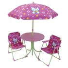 TABLE BEBE Set Table + 2 fauteuils + Parasol Hello Kitty
