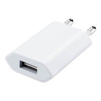 Mini Chargeur Secteur 220V - USB 1A Blanc Mini Chargeur Secteur 220V - USB 1A Blanc