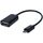 Câble adaptateur OTG micro usb B vers usb femelle
