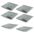 ASSIETTE - SOUS-ASSIETTE - SERVICE COMPLET LUMINARC "STONES" 6 assiettes creuses 20 cm