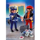 UNIVERS MINIATURE COMPLET Playmobil Voleur et policière