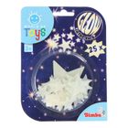 STICKER DÉCORATIF Etoiles Brillantes Jaunes