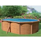 PISCINE COMPLETE - KIT PISCINE ABAK Piscine CANYON 5,10 x 3,90 x 1,20 m