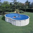  Piscine acier ovale 6.40x3.90x1.20 en forme de hui