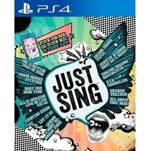 Just Sing Jeu PS4