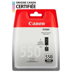 CANON Cartouche d'encre pigment PGI-550PGBK BL - Noir - Capacité standard