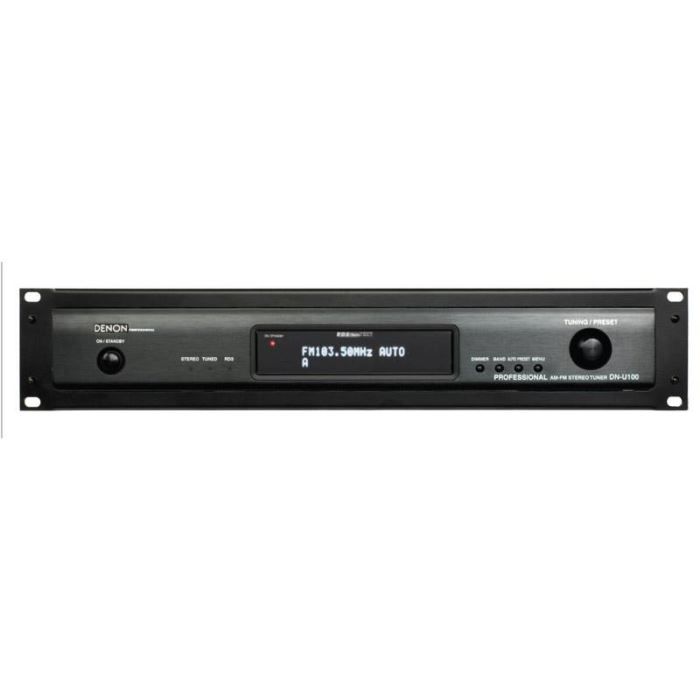 Denon DNU100P Tuner Radio RDS Rackable 2U tuner radio, avis et prix