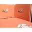 TOUR DE LIT BEBE Tour de lit brodé TCHOUTCHOU corail