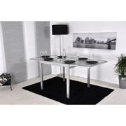TABLE A MANGER  EXTEND Table extensible grise 90/180cm