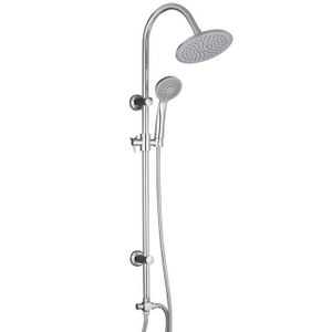 SARODIS Colonne de douche Duo Smart sans robinetterie ronde