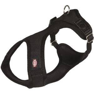 TRIXIE Harnais soft S : 33 ? 50cm - Noir - Pour chien