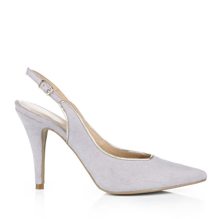 escarpin nubuck beige