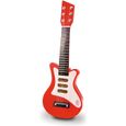 INSTRUMENT DE MUSIQUE Guitare rock rouge