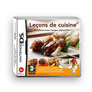 DS Leçons de cuisine : Qu'allons-nous manger aujourd'