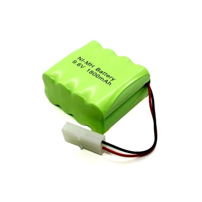 AA Ni MH 9 6V 1800mAh RC Batteries Vert Achat Vente Piles Cdiscount