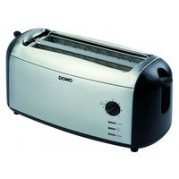GRILLE-PAIN - TOASTER  Grille-pain en acier inoxydable avec 2 fentes