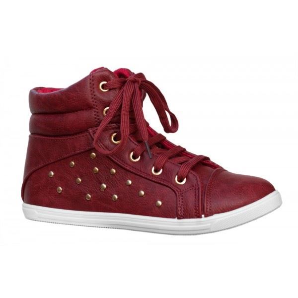 bottines femme plates a lacets