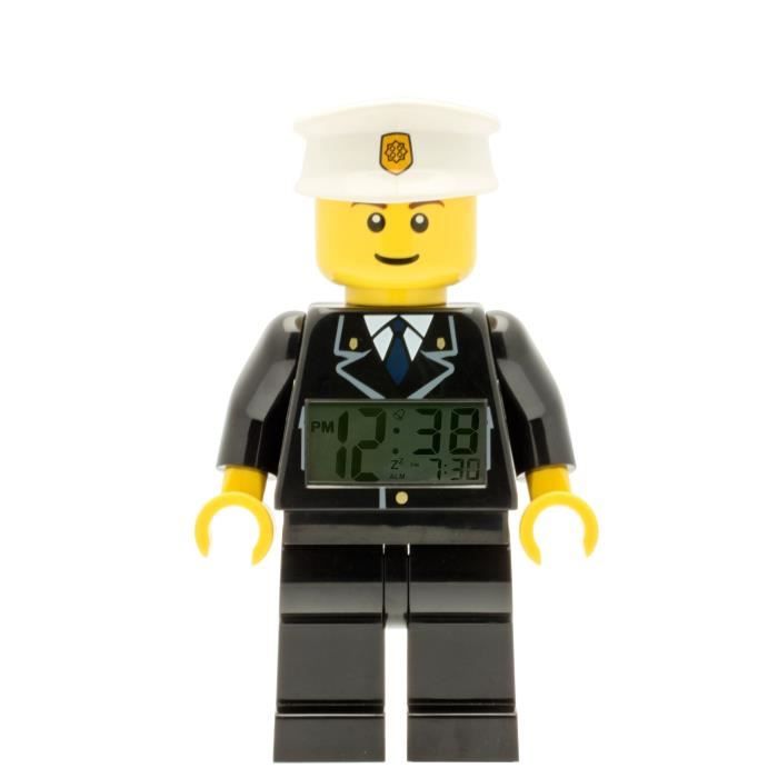 Lego réveil Figurine Policier