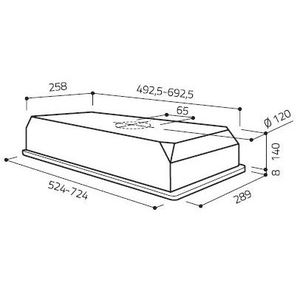 Hotte Encastrable Elibloc 9 17455642 Elica