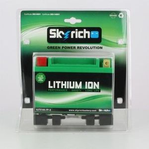 BATTERIE VEHICULE Batterie moto Skyrich Lithium Ion YTX14-BS