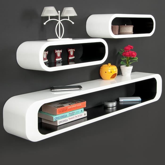 etagere noir et blanc