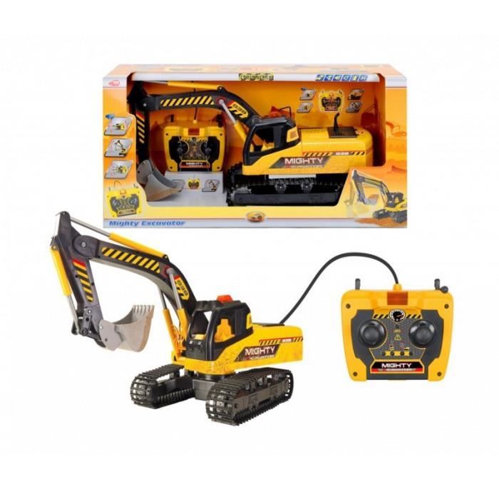 Dickie Toys Remote Control 70cm Mighty Excavator Achat / Vente