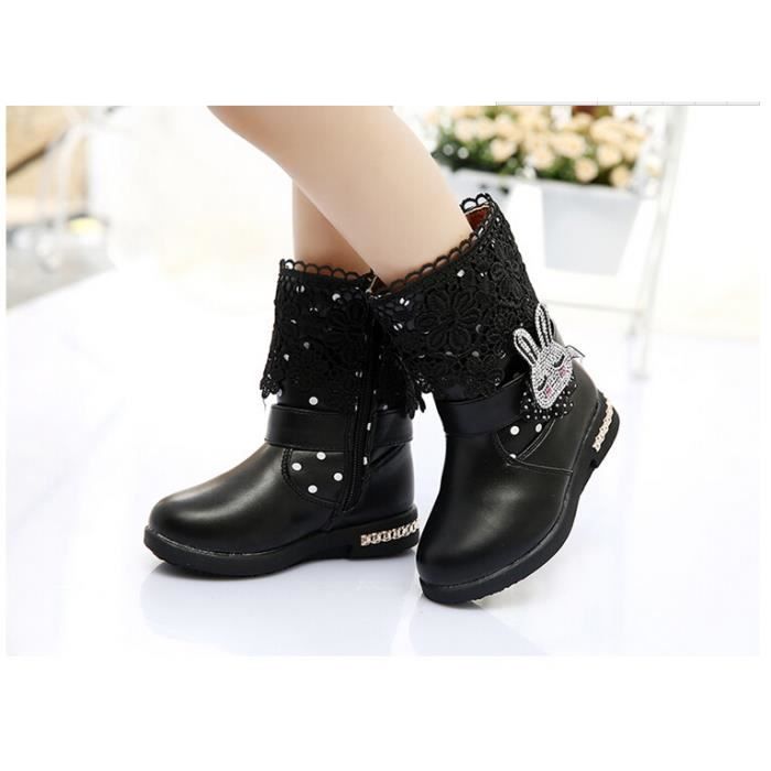 chaussure botte fille