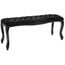 BZ - CLIC-CLAC - SOFA  Banquette capitonné velours noir