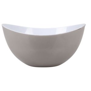 GIMEL Bol 14,7 cm gris et blanc