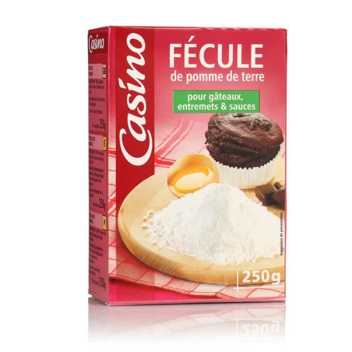 Fécule de pomme de terre Achat / Vente purée FECULE CASINO 250G Cdiscount