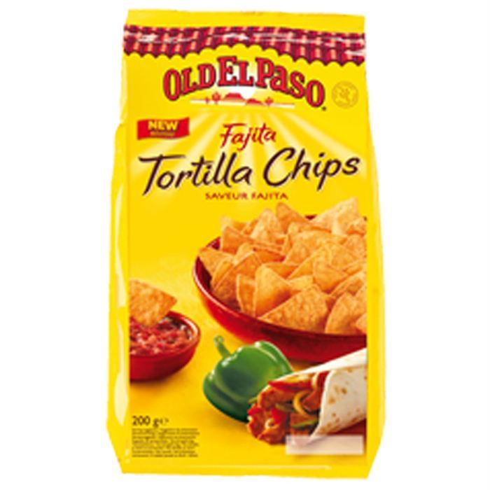 Old el paso Tortilla Chips fajita 200g Achat / Vente tex mex TORTILLA