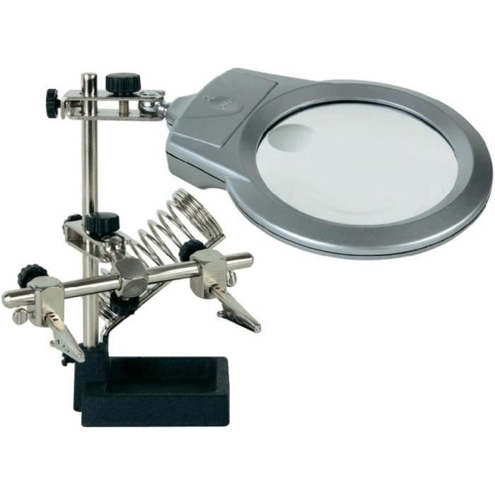 Problème de vue Troisieme-main-loupe-lampe-led-support-de
