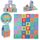 BABY VIVO Tapis de jeu puzzle en mousse EVA pour e