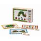PUZZLE La Chenille Puzzles En Bois : 4 En 1