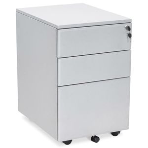 caisson de bureau gris