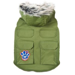 CANADA POOCH Veste Explorateur T14 - Vert - Pour chien 5-8kg