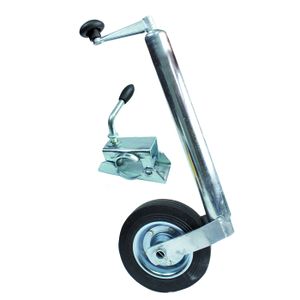 XLPT Roue jockey avec fourche d.48mm + bride