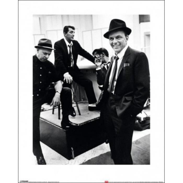 The Rat Pack Poster Reproduction Dean Martin, Sammy Davis Jr., Frank Sinatra, Time Life (50 x