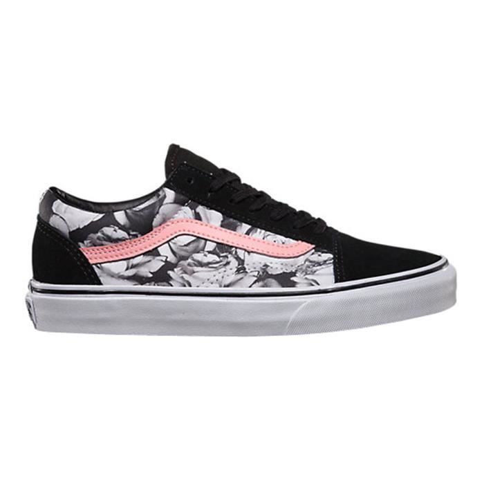 vans old skool rose pale femme