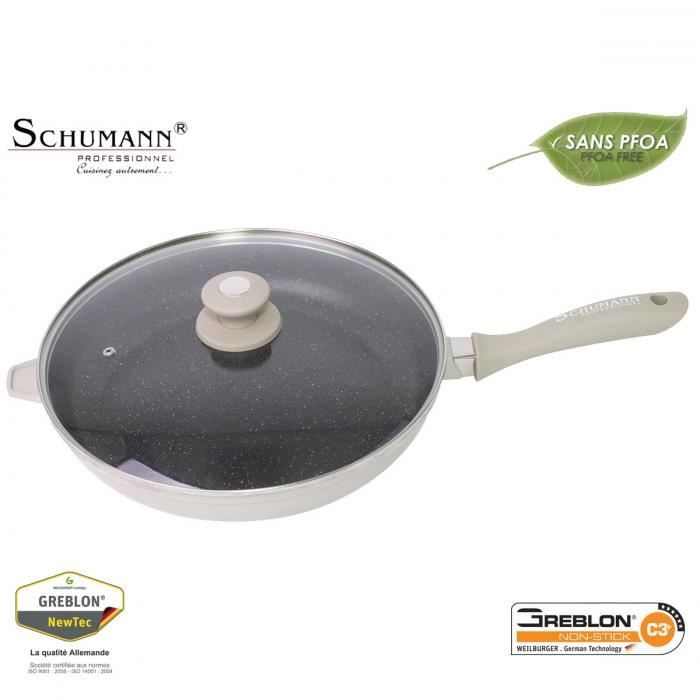 Poêle en pierre Schumann Professionnel Cream Ro… - Achat ...