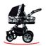 POUSSETTE  Poussette 3 en 1 landau maxi cosy assise canne