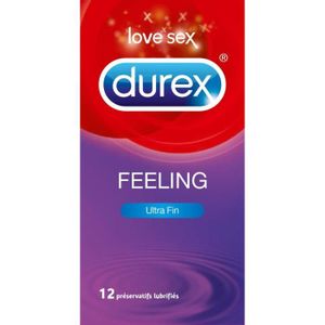 TOILETTE INTIME Durex Feeling Sensual 12 Préservatifs TOILETTE INTIME Durex Feeling Sensual 12 Préservatifs