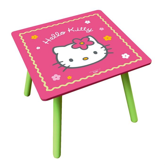 HELLO KITTY Table Carrée Cijep Achat / Vente table jouet d'activité