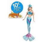 POUPEE-POUPON Barbie - Sirène Royale - Blonde / bleu