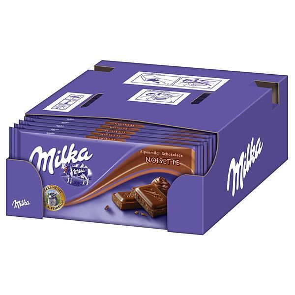 Milka Noisette Chocolat 21 x 100g Achat / Vente confiserie de