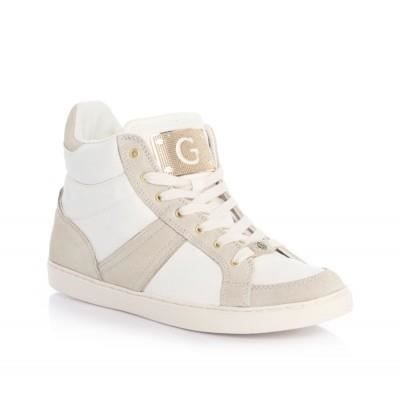 Basket Guess Rina Sneaker blanche:Ã© Sneakers en tissu synthÃ©tique ...