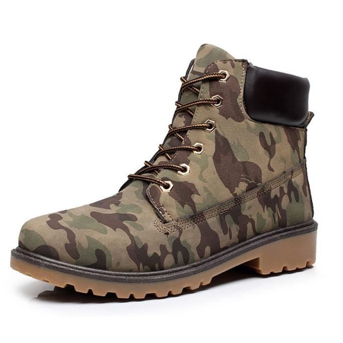 chaussure de chasse camouflage