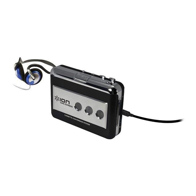 Baladeur K7 USB Auvisio Tape2PC Blue Edition - Convertit Tes Cassettes En MP3